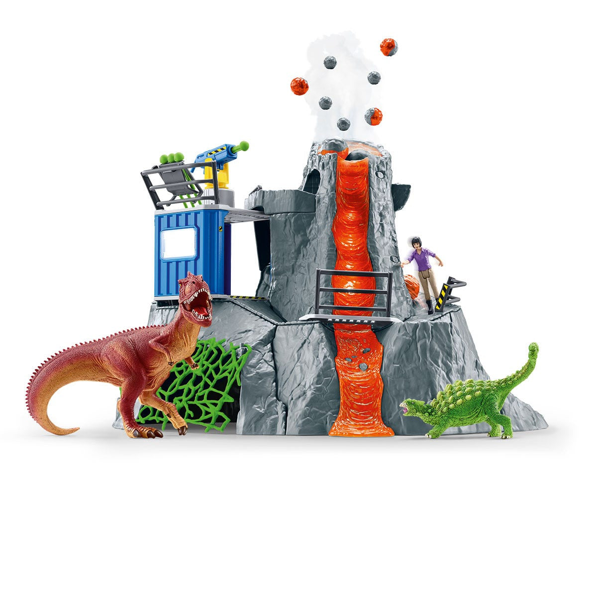 Schleich Dinosaurs         42564 The Large Volcano Expedition