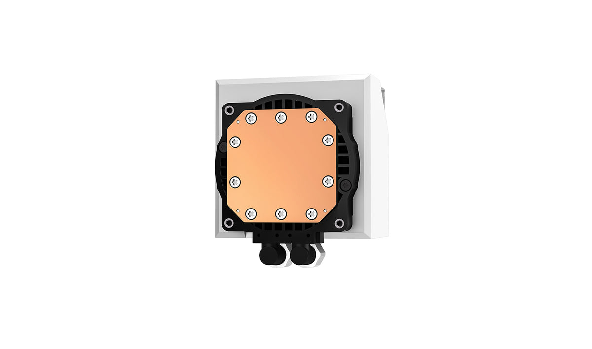 DeepCool LT240 Υδρόψυξη Όλα-σε-ένα για Επεξεργαστή, 12 εκ., Λευκό, 1 τεμ.
