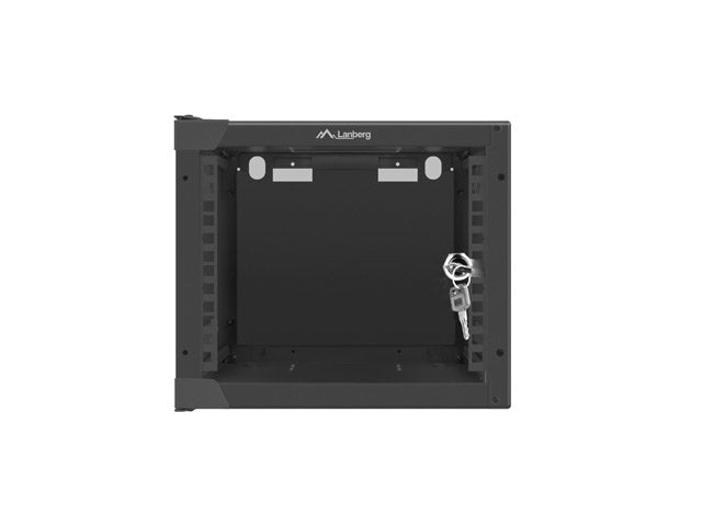 LANBERG 10" Wall-Mounted Network Rack Cabinet 4U (280x310 mm, Black)