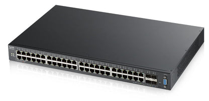 Zyxel XGS2210-52 Διαχειρίσιμος L2 Gigabit Ethernet (10/100/1000) 1U Μαύρος (Μαύρο)