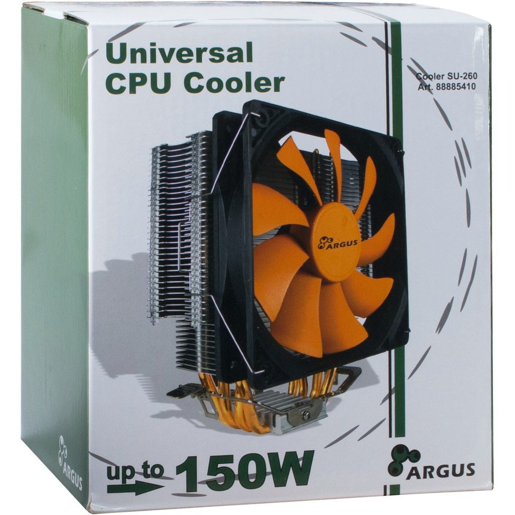 Inter-Tech ARGUS SU-260 Active Cooler with 120 mm Fan