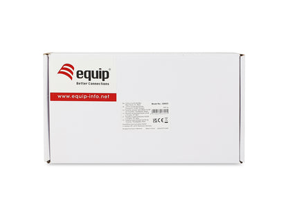 Equip 10" Patchpanel 12xRJ45 Cat6a FTP 1U     500MHz RAL9005