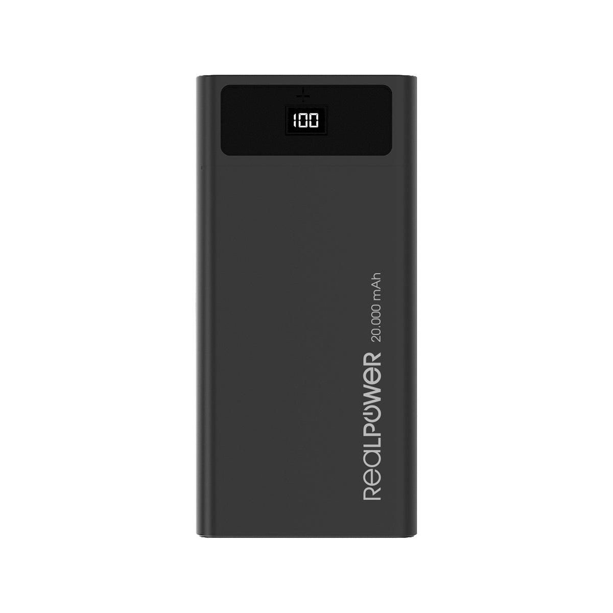RealPower Powerbank PB-20k PD       schwarz        20.000mAh