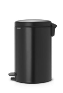 Brabantia Pedal Bin NewIcon 20.0 L Black Matt