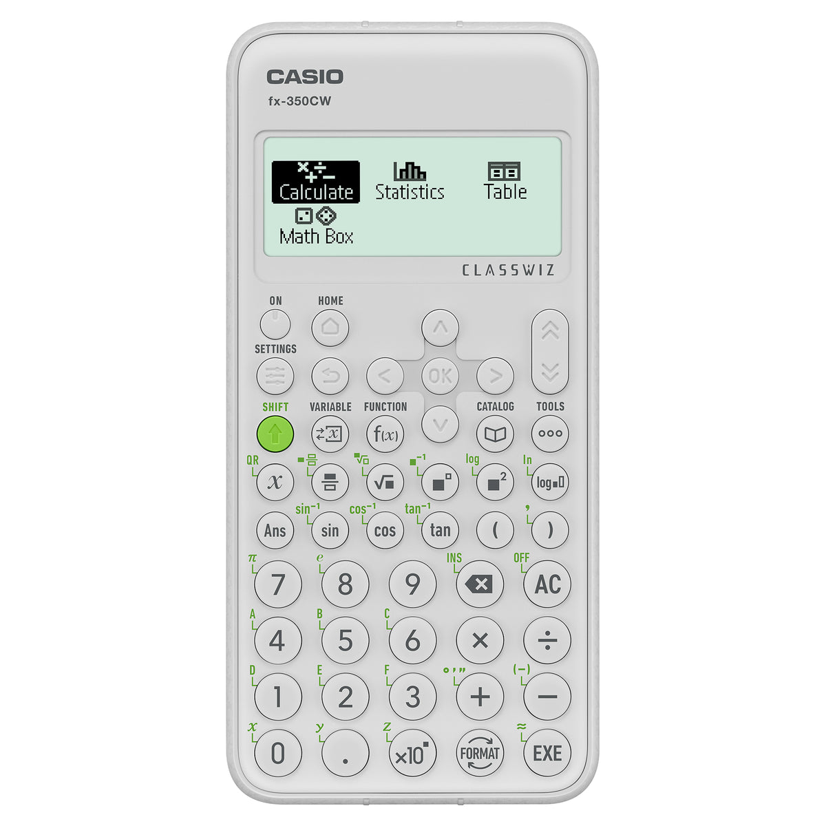 CASIO FX-350CW Scientific Calculator — Grey (Boxed)