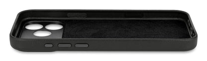 Decoded Black Leather Backcover for iPhone 17 Pro Max