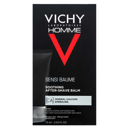 Vichy Homme Sensi Baume Soothing After-Shave Balm 75 ml
