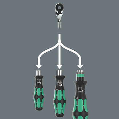 Wera 8011 Zyklop Mini 4, 1/4x50.0