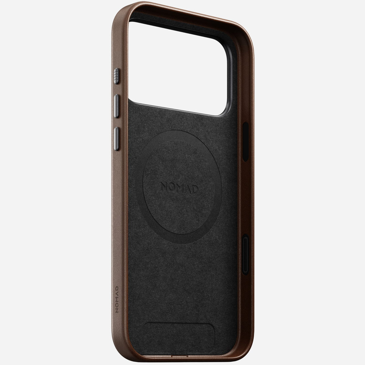 Nomad Traditional Leather Case for iPhone 17 Pro Max in Brown
