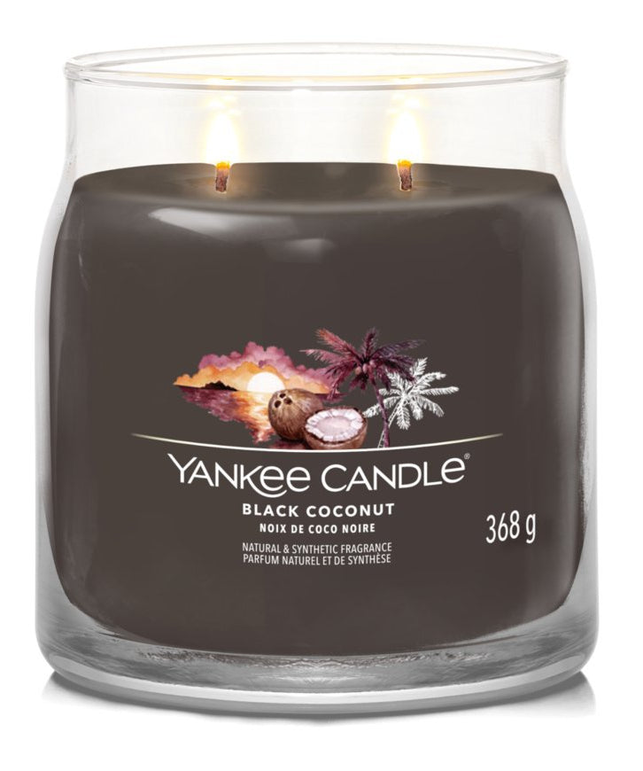 Medium Candle BLACK COCONUT YANKEE