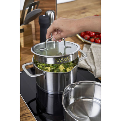 Zwilling TrueFlow Cookware Set 5-Pc, Silver