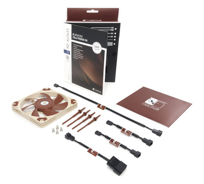 Ανεμιστήρας Κουτιού Υπολογιστή Noctua NF-A12x15 FLX 12 εκ. Μπεζ, Καφέ