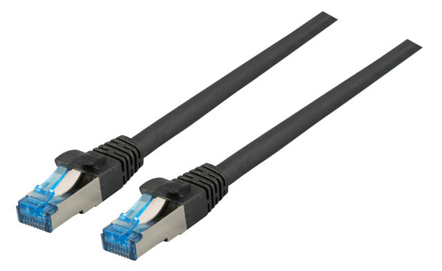 EFB RJ45 Patch Cable S/FTP Cat.6A/Cat7 TPE Superflex 30.00m Black