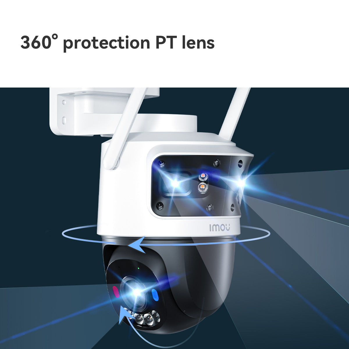 Imou Cruiser Triple Turret IP security camera Outdoor 2880 x 1620 pixels Ceiling/wall