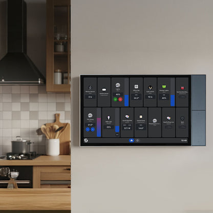 Shelly Wall Display XL Control Panel, Grey