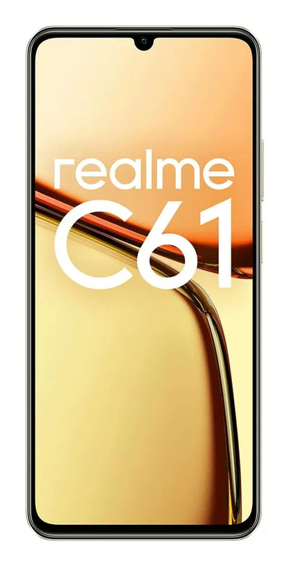 REALME C61 6GB RAM 256GB DS NFC Χρυσό