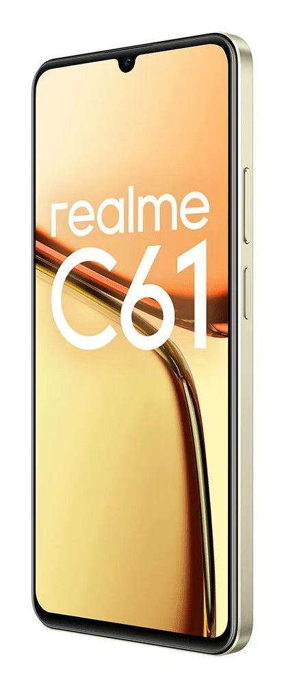 REALME C61 6GB RAM 256GB DS NFC Χρυσό