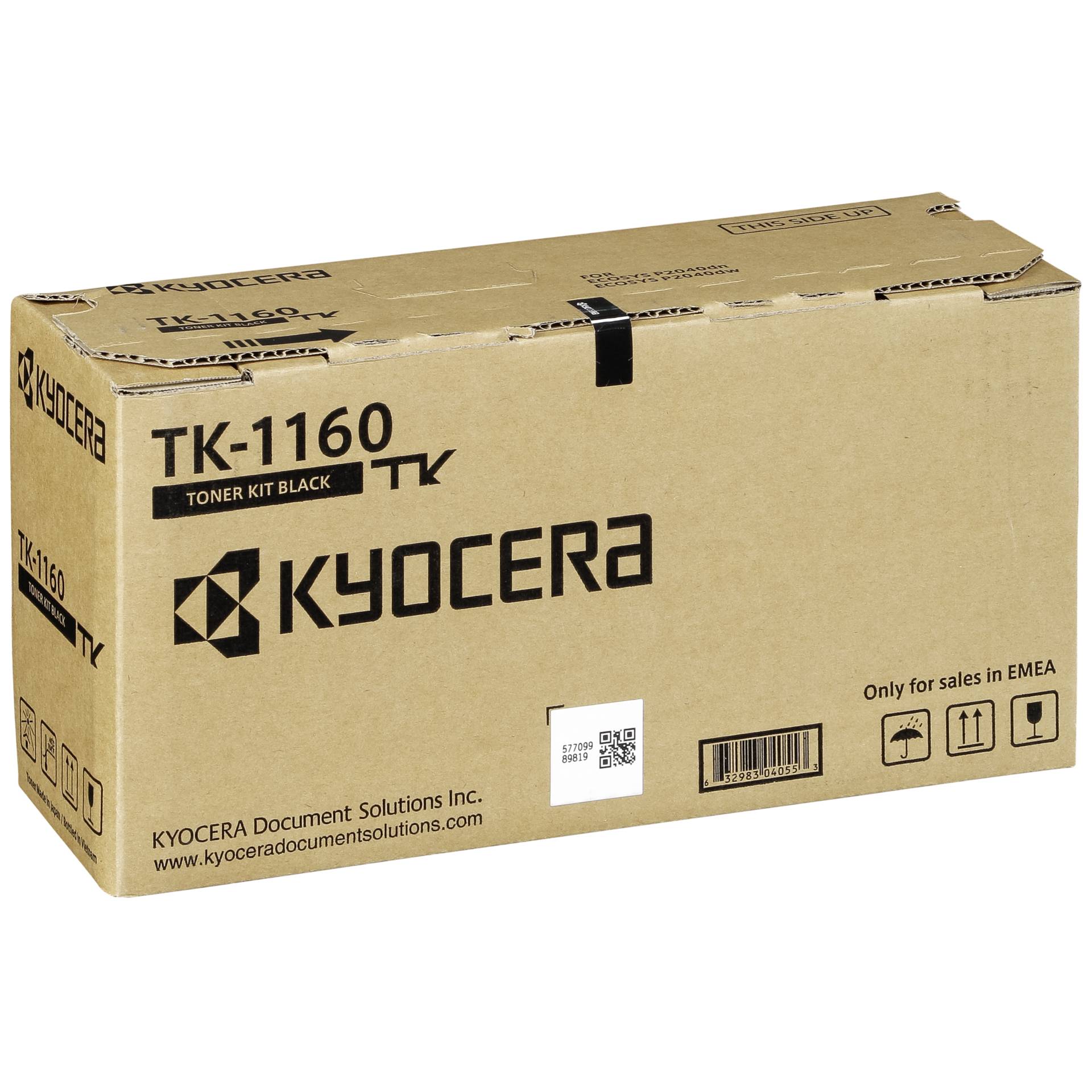 Κασέτα Τόνου Kyocera TK-1160 Μαύρη