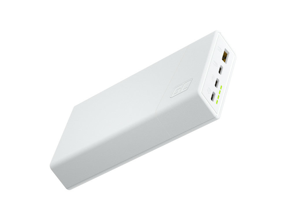 Green Cell PBGC03SW Lithium Polymer (LiPo) Power Bank 20000 mAh White