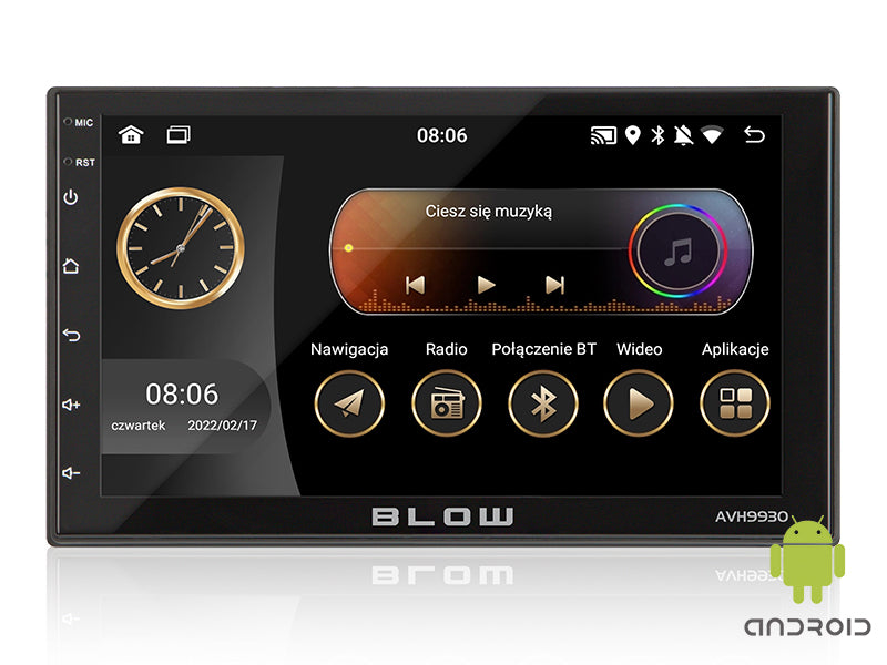 Radio BLOW AVH-9930 2DIN 7" GPS Android 11