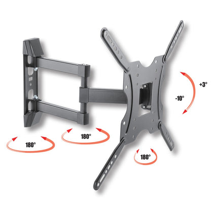 Techly Slim Wall Mount for 1 Display 32–55"