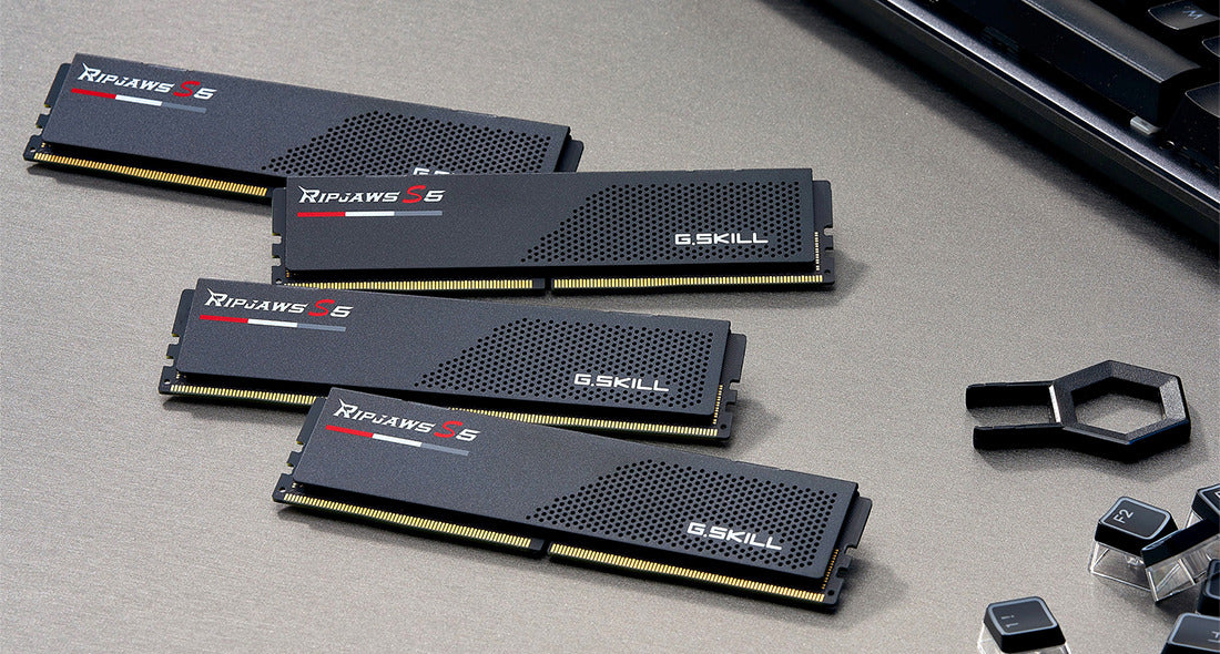 G.Skill Ripjaws S5 F5-6000J3040F16GX2-RS5K memory module 32 GB (2 x 16 GB) DDR5 3000 MHz