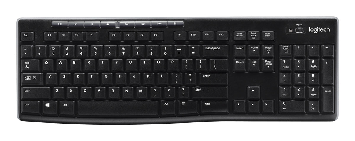 LGN Logitech K270 Wireless Keyboard US Layout