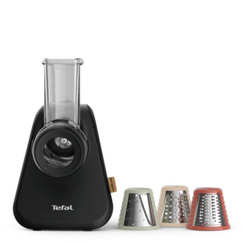 Tefal MB77EN electric grater/spiralizer Plastic Black