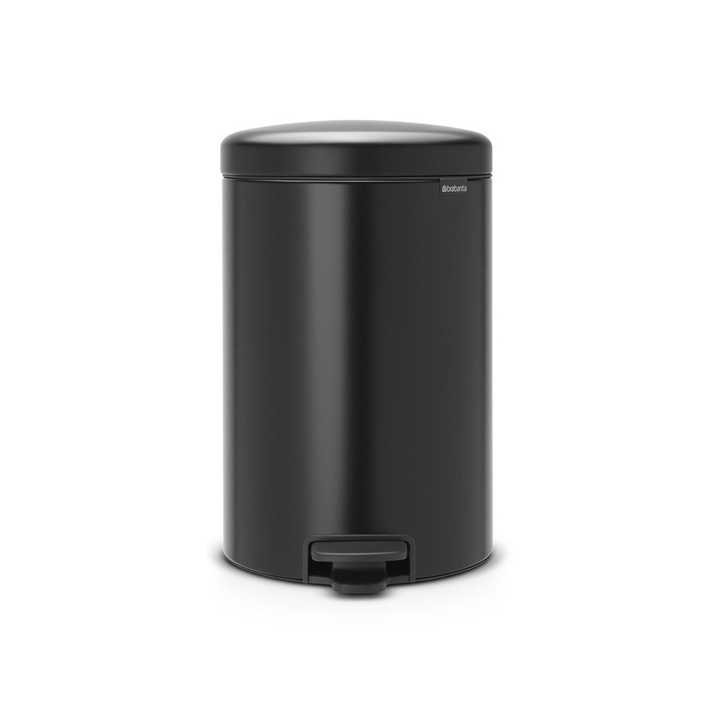 Brabantia Pedal Bin NewIcon 20.0 L Black Matt
