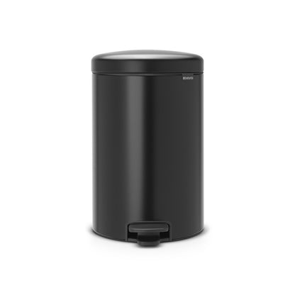 Brabantia Pedal Bin NewIcon 20.0 L Black Matt
