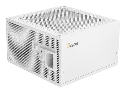 Ocypus Iota P1000 White (1x 12-Pin High Power GPU, 3x PCIe, Cable Management, 1000 Watt)