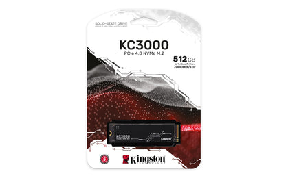 KC3000 512 GB (schwarz, PCIe 4.0 x4, NVMe, M.2 2280)