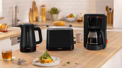 Bosch TAT3M123 Toaster, 2-Slice, 950 W, Black