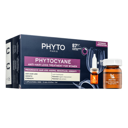 Phyto PhytoCyane Progressive Hair-Loss Treatment for Women 12 x 5 ml