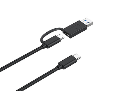 CONCEPTRONIC SSD Gehäuse M-Key M.2->M/B+M-Key/USB-C3.2    gr