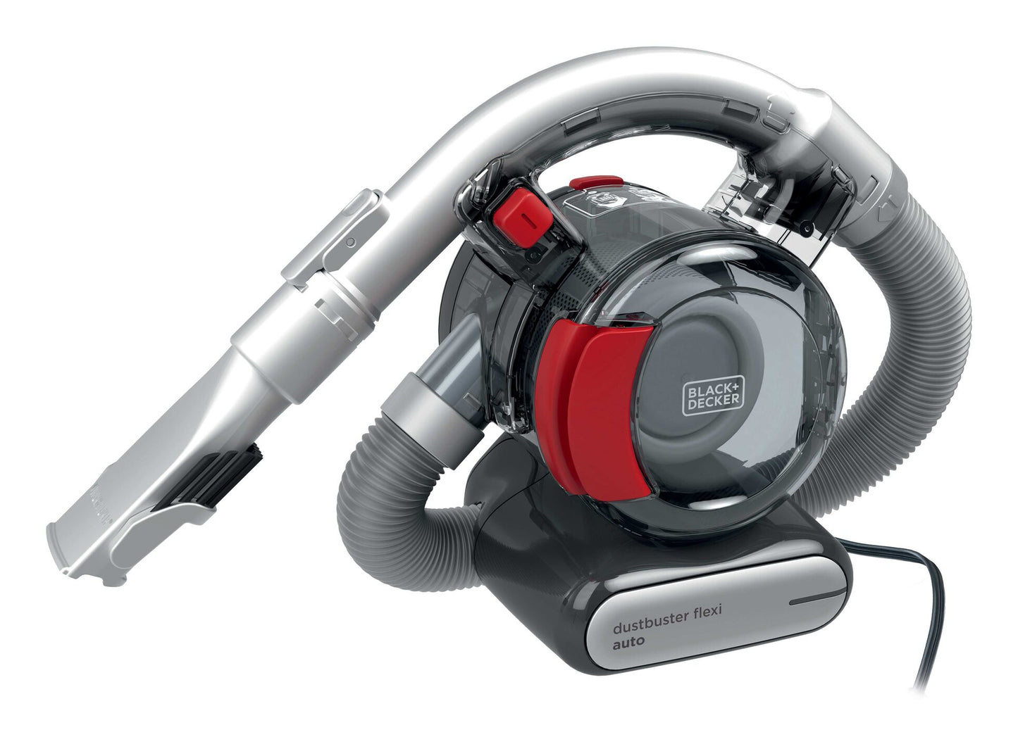 Φορητή ηλεκτρική σκούπα Black & Decker PD1200AV-XJ χωρίς σακούλα σε γκρι και πορτοκαλί χρώμα
