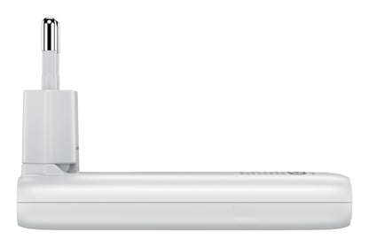 Verbatim Fold n Go GaN Charger 65W 2x USB-C White Foldable Stand 32355