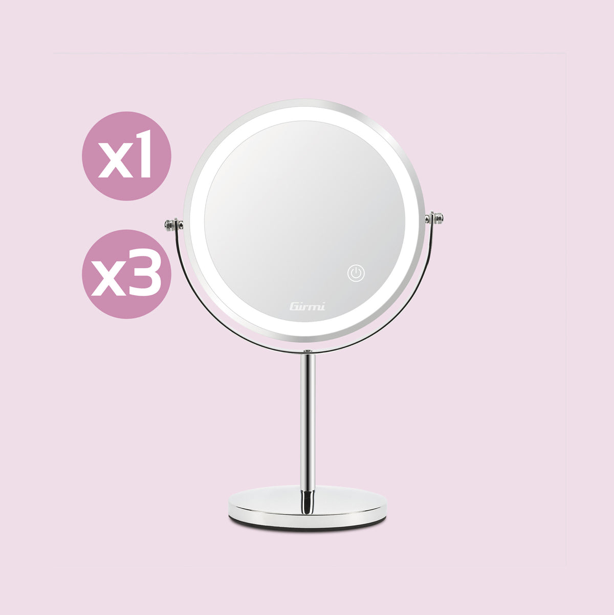 Girmi Professional Make-Up Mirror Model BE02