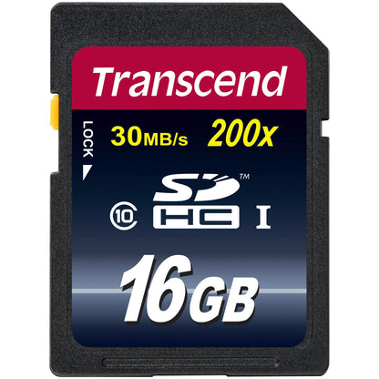 Κάρτα μνήμης Transcend SDHC 16GB Class 10