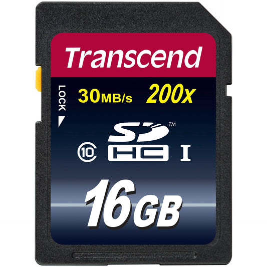 Κάρτα μνήμης Transcend SDHC 16GB Class 10