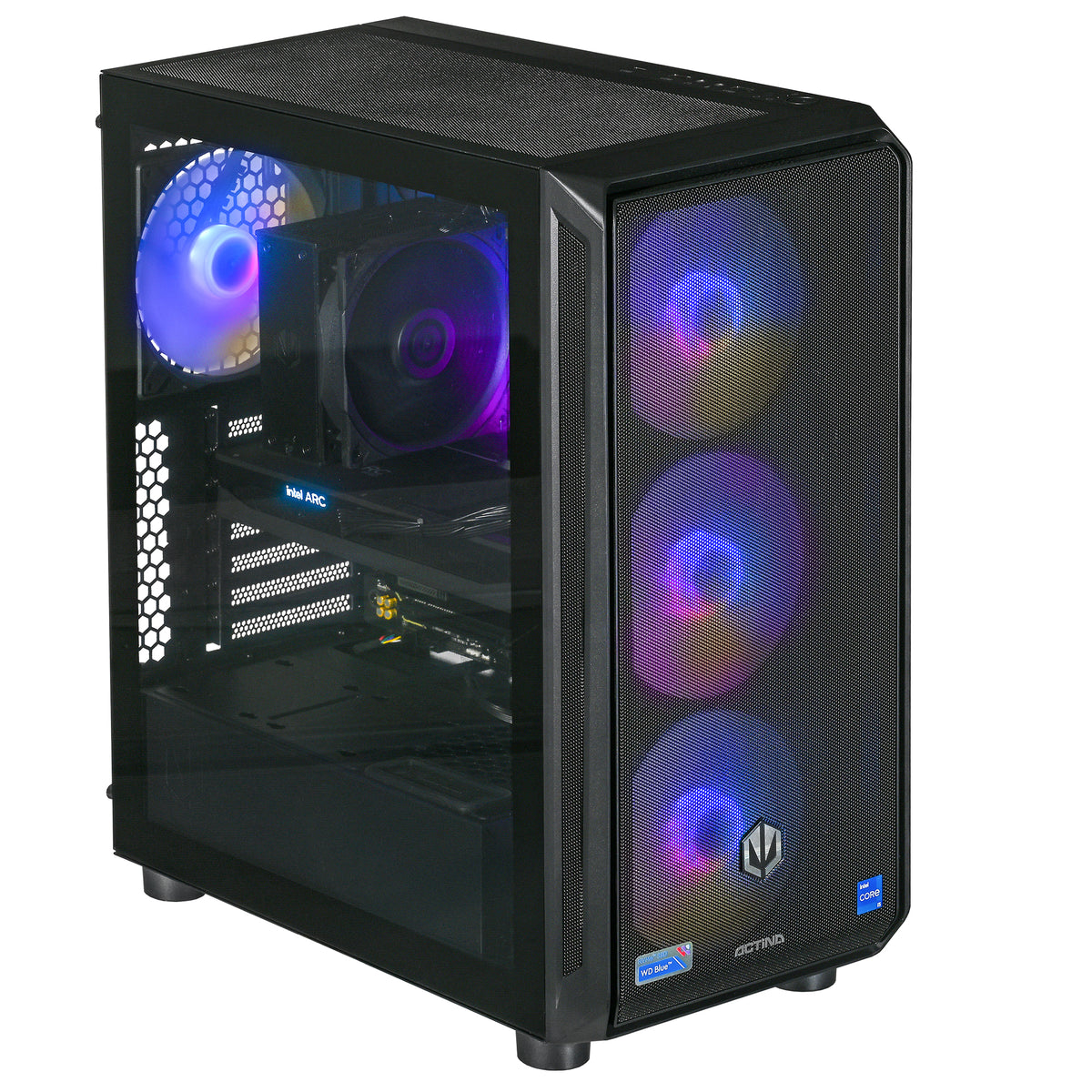 Actina 5901443410263 PC Intel® Core™ i5 i5-12600K 32 GB DDR5-SDRAM 1 TB SSD Intel Arc B580 Midi Tower Black