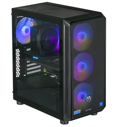 Actina 5901443410270 PC AMD Ryzen™ 5 7500F 32 GB DDR5-SDRAM 1 TB SSD Intel Arc B580 Midi Tower Black
