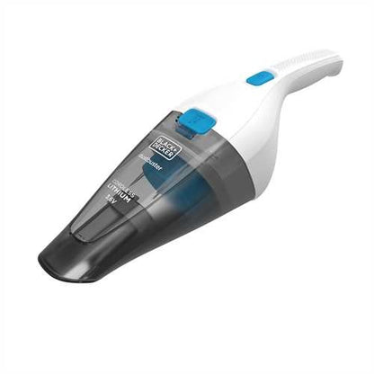 Black & Decker NVC115JL Handheld Vacuum Cleaner, Grey and White, Bagless