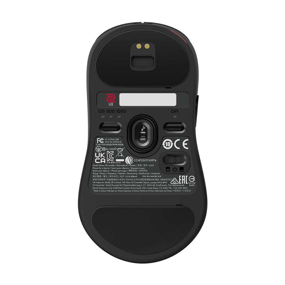 ZOWIE U2 ποντίκι Παιχνίδι Αμφιδέξιος RF Wireless Οπτικός 3200 DPI