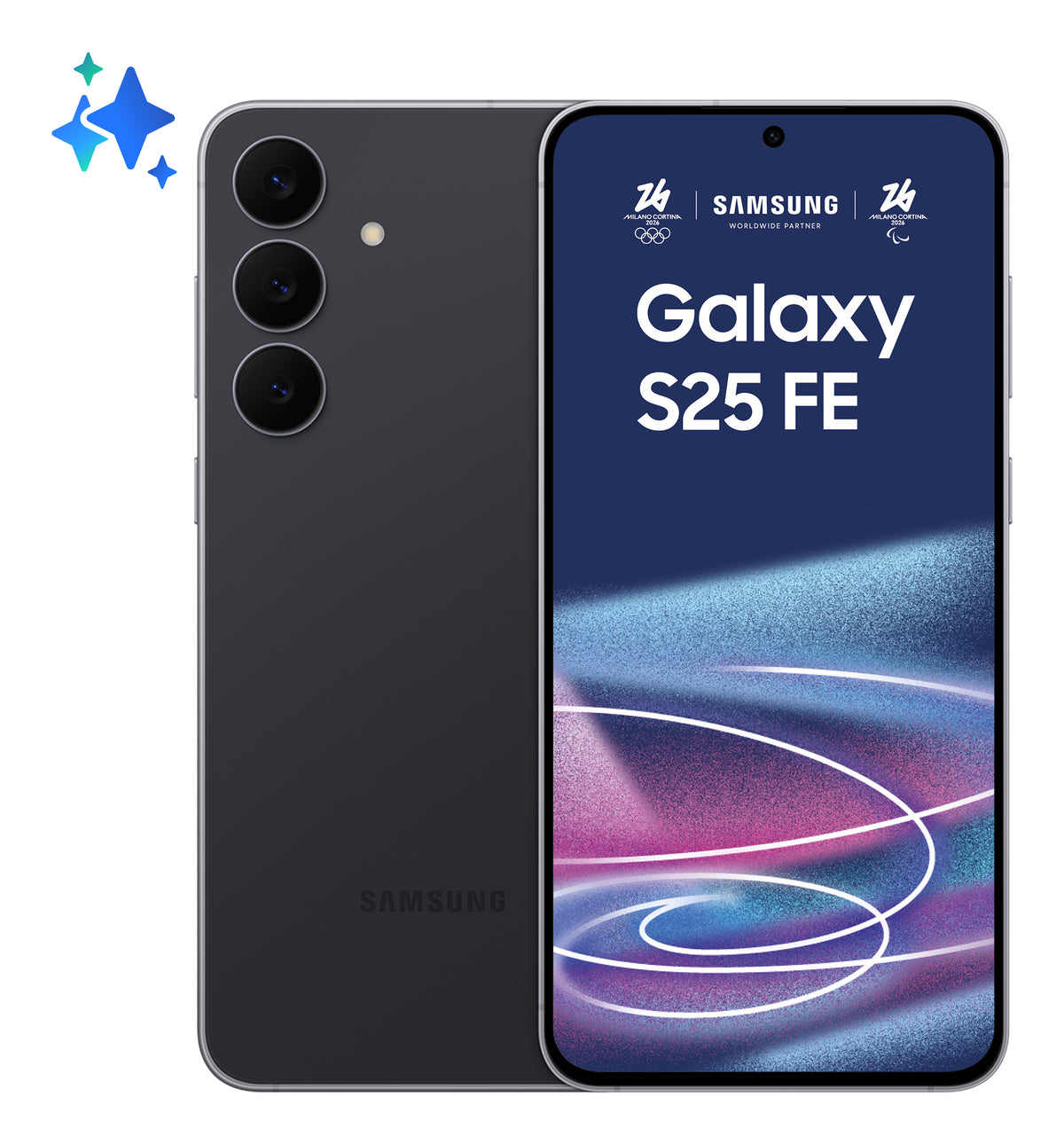 Samsung Galaxy S25 FE 5G 6.7-inch (17 cm) Dual SIM USB Type-C 8GB RAM 256GB Storage 4900mAh Battery Black