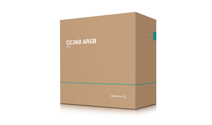 DeepCool CC360 ARGB Mini Tower Black