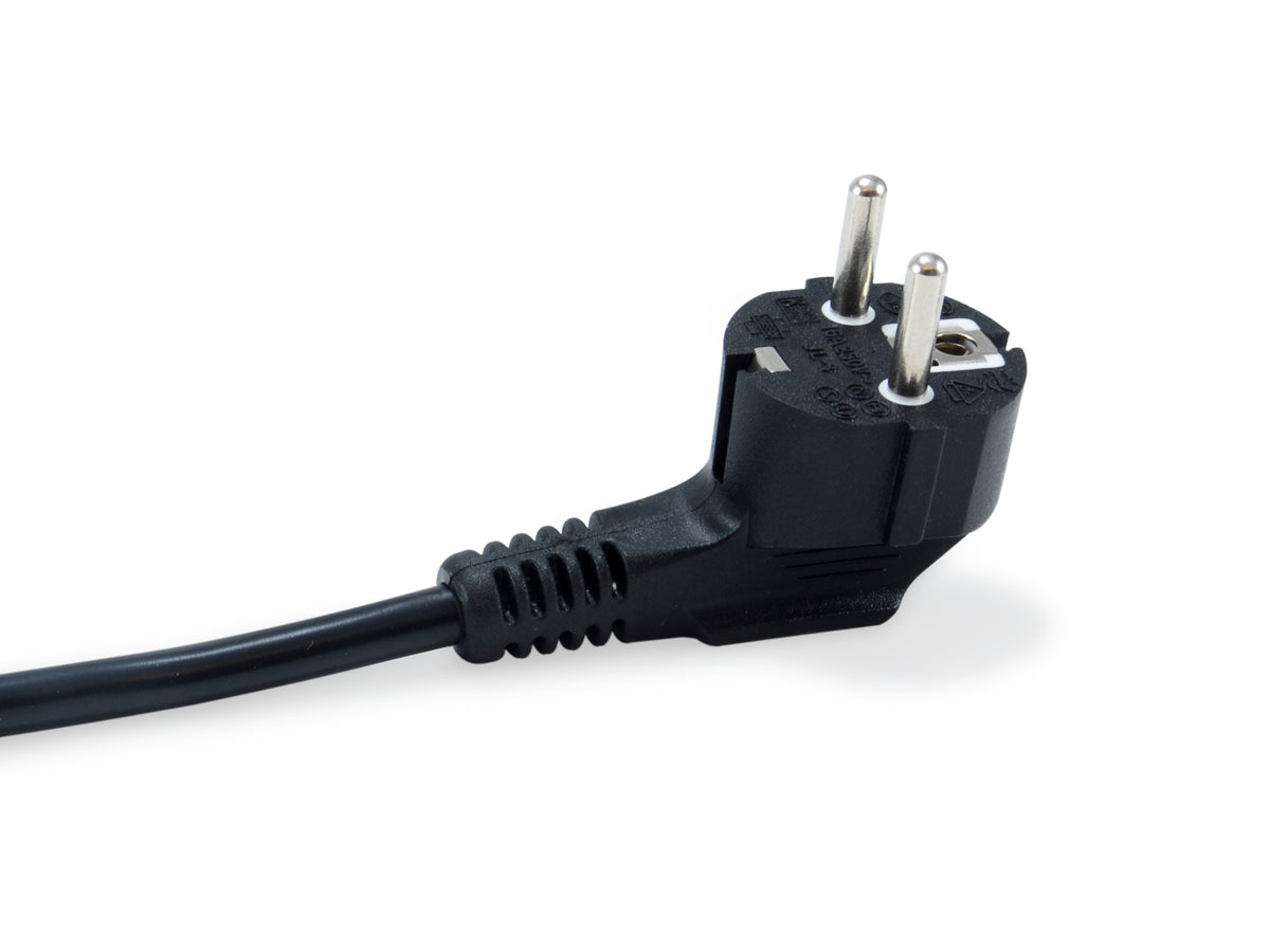 Equip 19" Steckdosenleiste CEE7/7 90°->6xSchuko+2P LS   Alu.