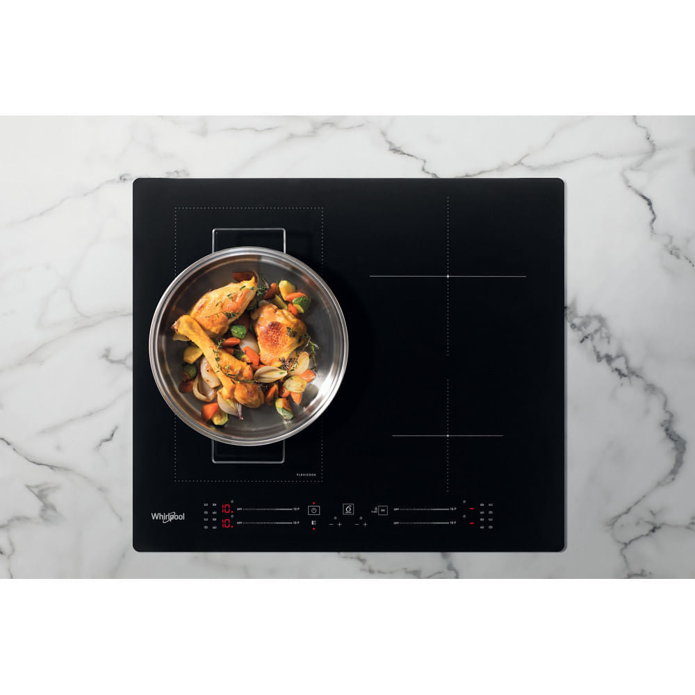 Whirlpool WL S7960 NE Black Built-in 60 cm Zone induction hob 4 zone(s)