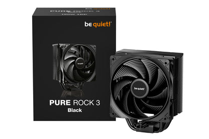 be quiet! Kühler PURE ROCK 3 Black