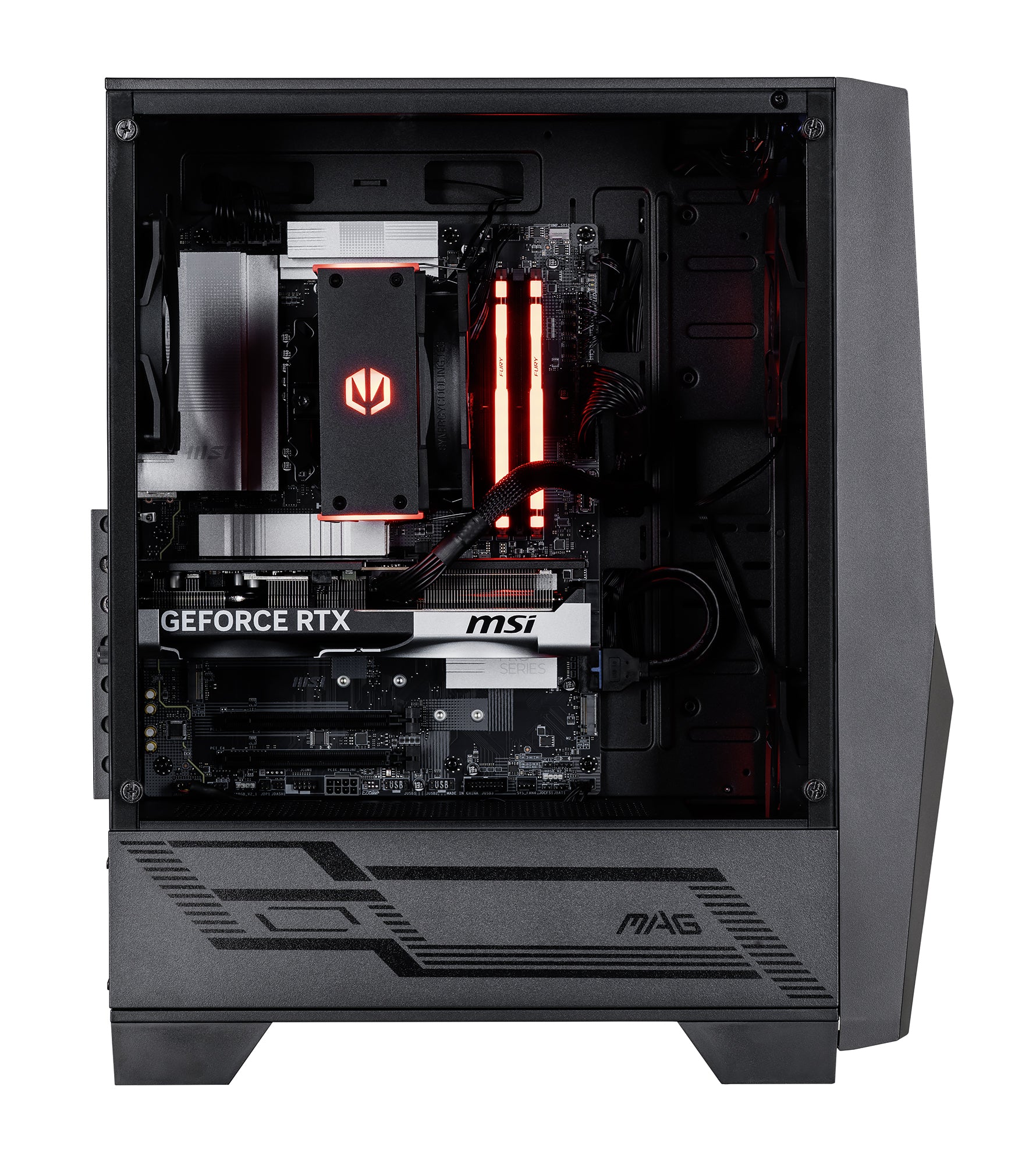 Actina 5901443421610 Η/Υ με Επεξεργαστή AMD Ryzen™ 7 8700F, Μνήμη 32 GB DDR5-SDRAM, Δίσκος SSD 1 TB, Κάρτα Γραφικών NVIDIA GeForce RTX 5060, Midi Tower Μαύρου Χρώματος